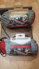 Lot of 2 Avalanche Hammock Portable Single or Double Parachute Lightweight