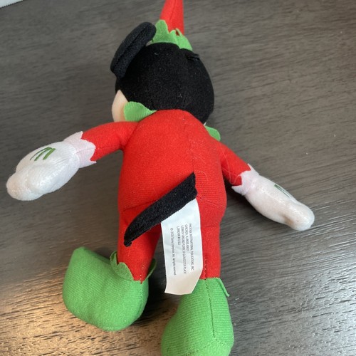 Disney Mickey Mouse 8 Zoll Weihnachten Feiertage Elfe Plüschtier Stofftier  - Bild 2 von 2