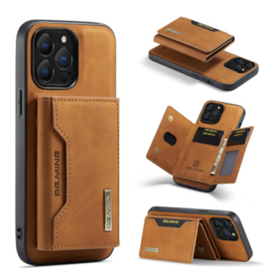 For Google Pixel 7 Pro 6a Luxury Leather 2in1 Removable Card Wallet Phone Case