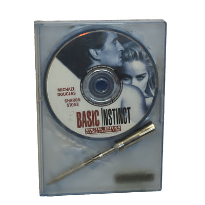Basic Instinct (DVD, 2001, Special Limited Edition - Unrated) Michael Douglas
