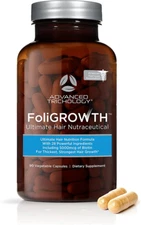 FoliGROWTH Ultimate Hair Nutraceutical Zone 2 Nutritional Hair Loss 90 veg caps