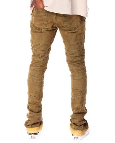 WAIMEA Garment Dyed Stacked Khaki Jean - Size 32 - Picture 2 of 3