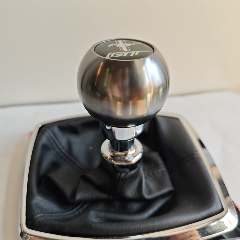 GUNMETAL GT RACE BALL WEIGHTED SHIFT BALL GEAR KNOB for FORD MUSTANG S550 V8 2.3