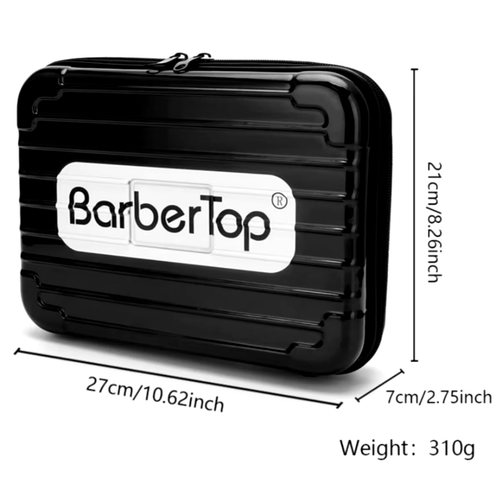 Bolsa de almacenamiento de herramientas de peluquería impermeable cortadora de pelo kit de tijeras bolsa BARBERTOP - Imagen 7 de 10