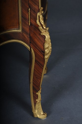 Antique Louis Xv-Vitrine Napoléon III, Paris, Um 1880 - Photo 6 sur 19