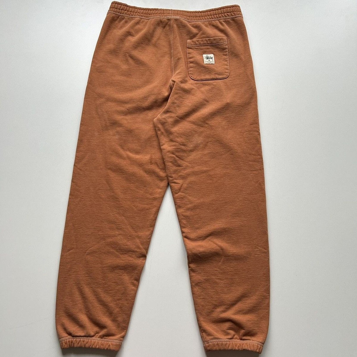 00s STÜSSY Workgear Vintage 2000s Stussy Work Gear Heavyweight Sweatpants Orange