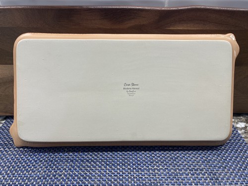 Casa Stone Madeira Harvest Terra Cotta Rectangular Serving Dish - Picture 4 of 9