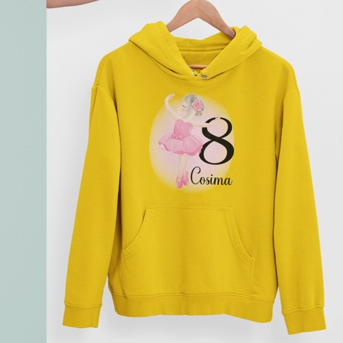 Personalised Your Name Dancing Birthday Age Hoodie Family Friends Party Gifts - Picture 24 of 24
