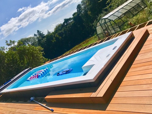 TURBINE 6 SWIM SPA by BESPOKE SWIM SPAS 6m x 2.4m x 1.55m deep Hot Tub - Picture 5 of 13