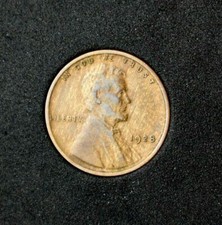 1928 Lincoln Wheat Cent~F~Fine~Better Date~Combined Shipping~Wood Grain Toning~!
