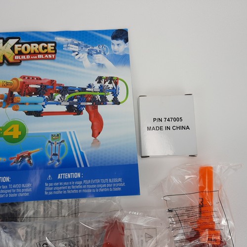Pls. Read Description K'nex K-Force K-20X Building Set Build and Blast 4 165 Pcs - Picture 5 of 8