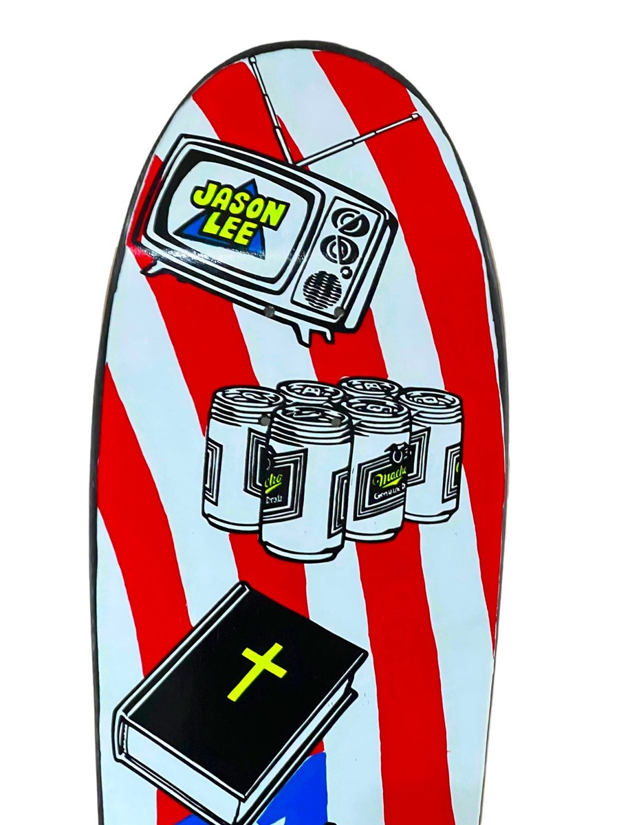1990s Blind Jason Lee Skateboard Deck SIGNED By JASON LEE