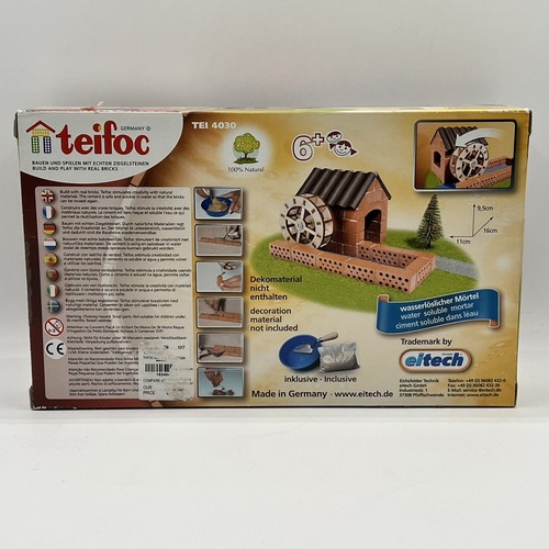 Toy Watermill Teifoc Wassermuhle Model 4030 NEW Sealed - Picture 6 of 10