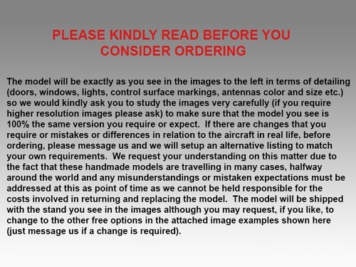 Airbus Military A400M Solid Mahogany Wood Handcrafted Display Model - Picture 5 of 12