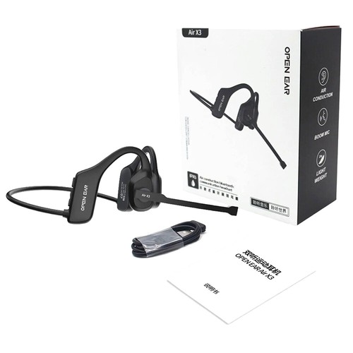 Auriculares inalámbricos de oreja abierta Bluetooth 5.3 Auriculares de camionero Auriculares con micrófono EE. UU. - Imagen 18 de 18