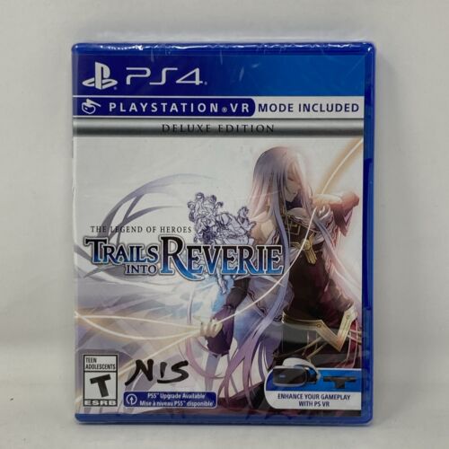 Legend of Heroes Trails into Reverie PS4 Deluxe Edition Sealed Disc Loose