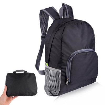Lightweight Foldable Backpack Waterproof Small Fishing Rucksack Packable Daypack