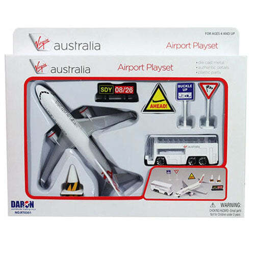 Excellent Quality Highly Collectable Realtoy Virgin Australia Airport Playset - 第 2/3 張圖片