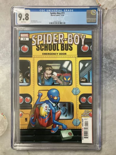 SPIDER-BOY #11 1ST APP SPIDER-GIRL MEDINA 9.8 GRADED CGC DAN SLOTT COMIC BOOK BF