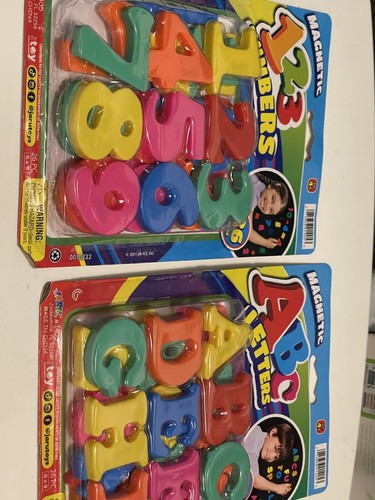 Magnetic ABC 123 Alphabet Letters & Numbers Learning Refrigerator Fridge Magne26 - Bild 4 von 6