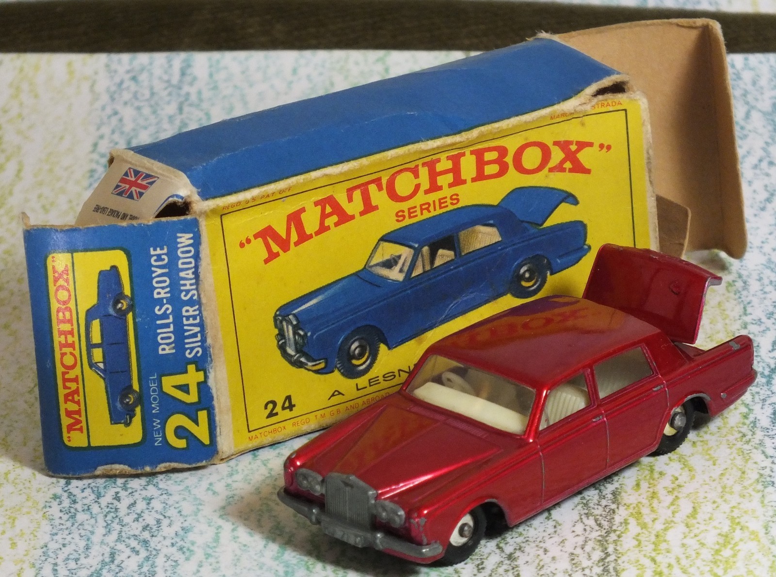 Matchbox Lesney 24c Rolls Royce Plata Sombra Rojo Metálico Caja Casi Nuevo buenas los últimos modelos Matchbox Lesney 24c Rolls Royce Plata Sombra Rojo Metálico Caja Casi Nuevo buenas Seleccione de las marcas más nuevas como