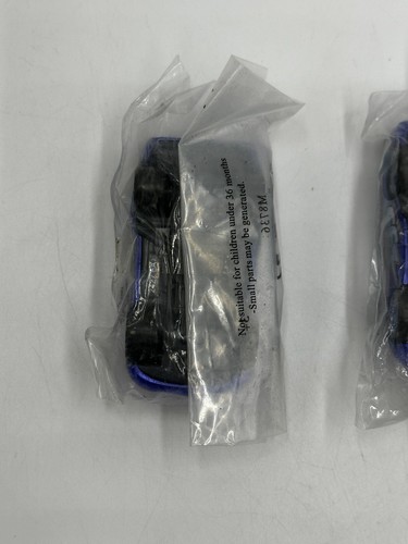 1 Piece Disney Cars Blu Ray Lightning McQueen Diecast Blue Ransburg Rare Sealed - Picture 6 of 8