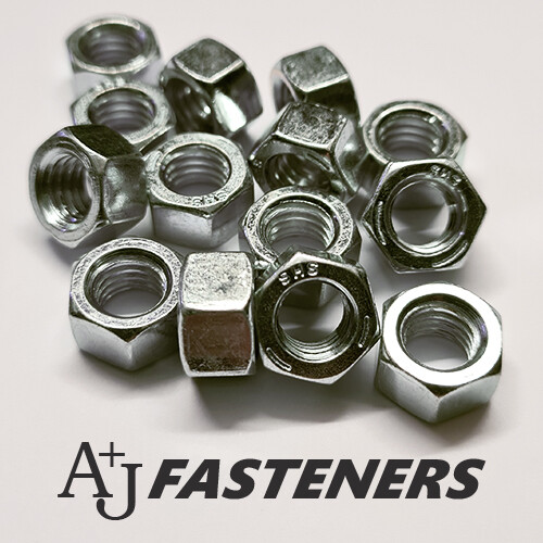 1/4 5/16 3/8 7/16 1/2 5/8 UNF IMPERIAL STAINLESS STEEL A2 HEX FULL NUTS HEXAGON - Zdjęcie 1 z 1