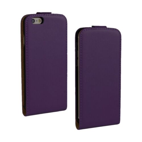 FUNDA ABATIBLE DE CUERO REAL DE LUJO PARA APPLE IPHONE 7/8 REINO UNIDO ENVÍO GRATUITO - Imagen 4 de 10