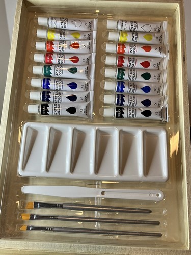 Master Touch Art Set 50tlg Multimedia mit Staffelei Box Geschenk nie benutzt Kunstset - Bild 19 von 24