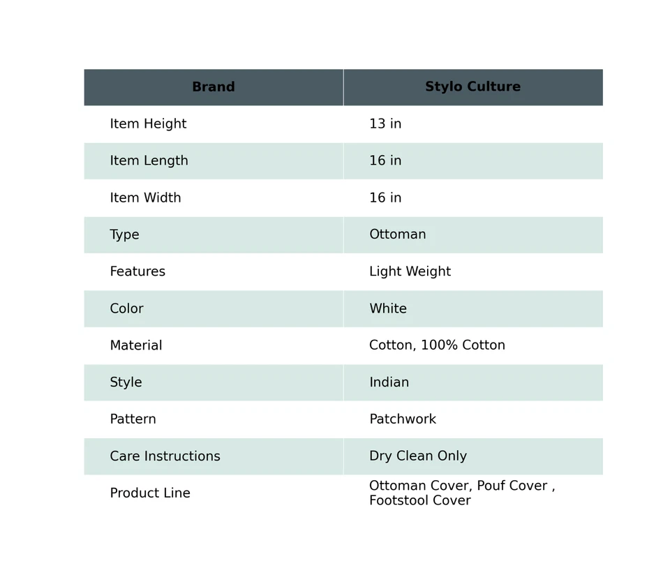 Puf otomano indio vintage bordado retazos reposapiés blanco decoración étnica Foto 4 de 4