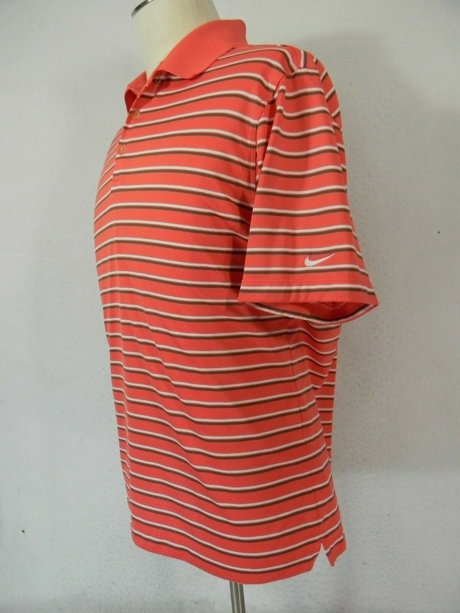 nike salmon golf shirt