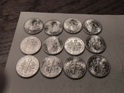  1946 S DDR-011  Doubled Die Reverse Ch/Gem BU Uncirculated Roosevelt Dime       - Picture 9 of 9