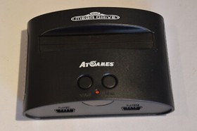 AT Games Sega Mega Drive Classic Console 80 Built-In Games + SCART Adapter