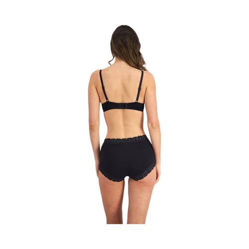 Womens Jockey Parisienne Bamboo Full Brief Underwear Black - Picture 4 of 6