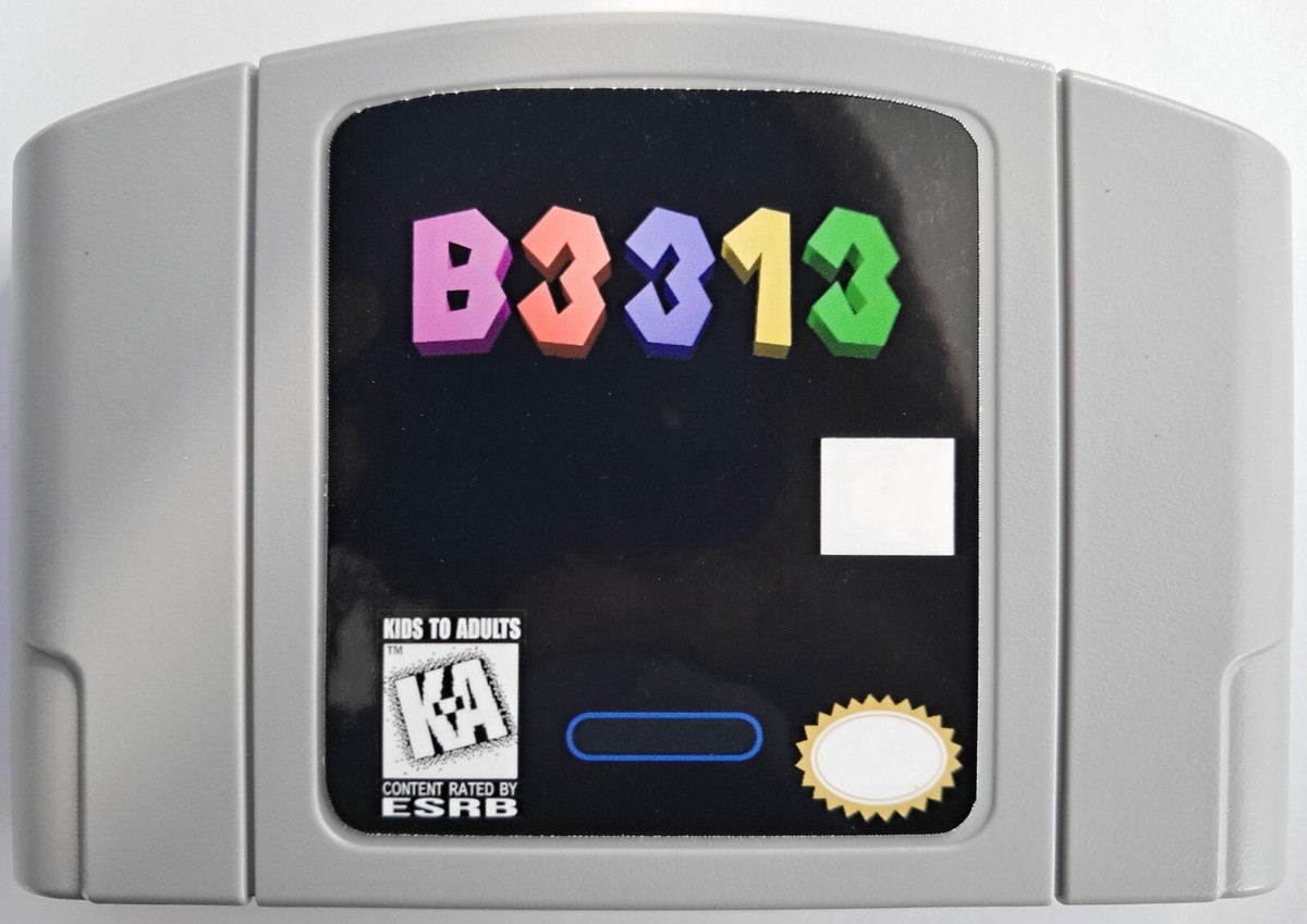 B3313 Mario 64 ROM Hack N64 NTSC USA Super Unabandoned a2