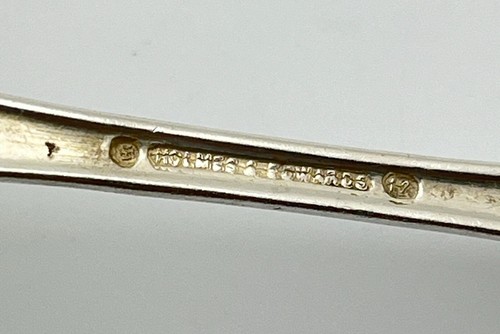 Vintage Holmes & Edwards Ornate Soup Ladle Chalon Chatsworth Monogrammed Spoon - Picture 3 of 7