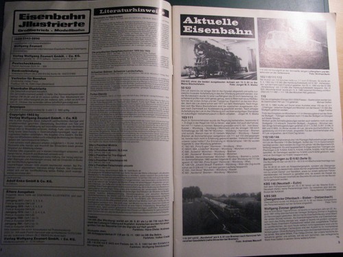 "Eisenbahn Illustrierte" Nr.8 August 1982 Großbetrieb * Modellbahn - Bild 2 von 6