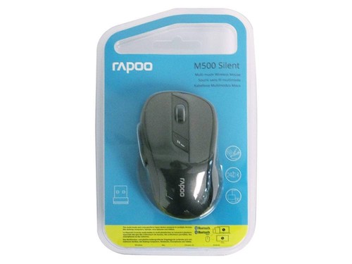 Rapoo M500 Multi-Mode Silent Bluetooth 2.4Ghz Wireless Mouse M500 - Picture 6 of 6