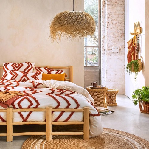 Teppich Rund Teppich Design Handarbeit 100% Natur Jute Handgeflochten Bauernteppich - Bild 4 von 5