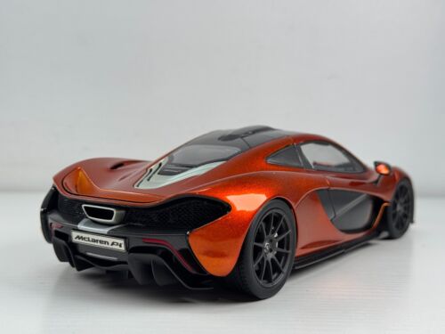 TSM True Scale Miniatures 2013 McLaren P1 Volcano naranja escala 1/18 diecast - Imagen 7 de 23