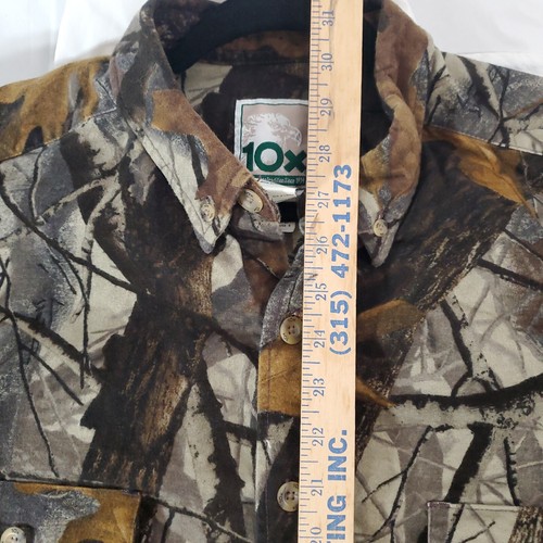10x Camo Button Jacket Ducks Unlimited Bill Jordans Advantage Timber Size XL T17 - Picture 6 of 8