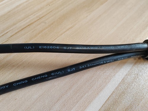 Heavy Duty Power Supply Power cable Cord For APW9 APW12 Antminer S19 S17 L7 1.5M - Picture 5 of 6