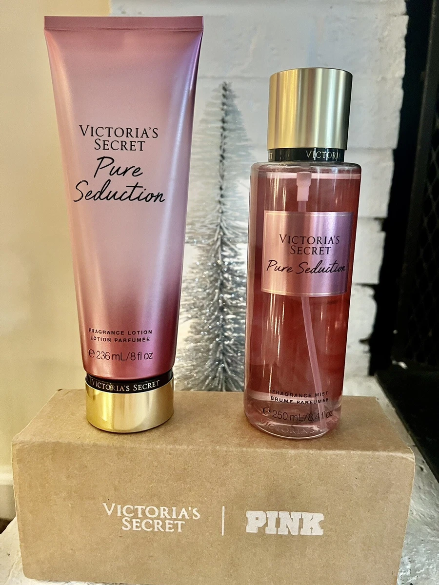 NEW ~ Victoria's Secret ~ “Pure Seduction” ~ Fragrance Mist & Lotion  Set~Full Sz