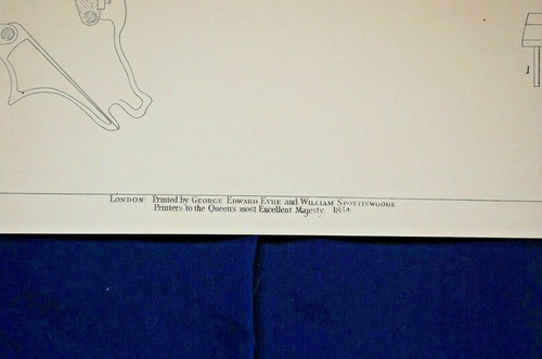 Lithograph Print of Delvigne's Palm Pistol, 1854 - Picture 6 of 7