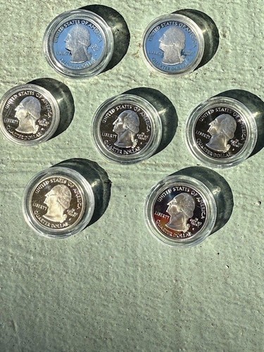2002-2018 PROOF SILVER QUARTERS - Picture 5 of 5