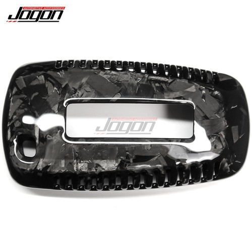 Cubierta de llavero de carbono forjado real para Ford F-150 F150 Raptor Bronco 2018-24 - Imagen 12 de 14