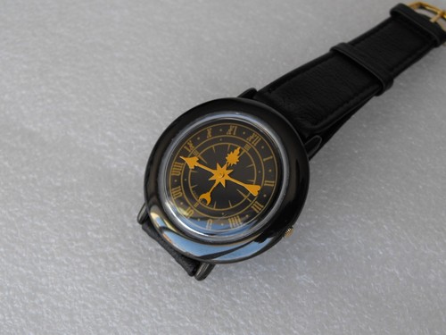 Beautiful Ceramic Black Case & Mystic Hands Quartz ETA SWISS made Wrist Watch - Picture 10 of 11