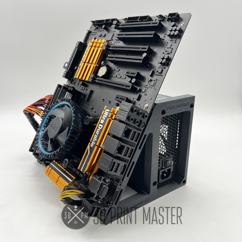 Crypto Mining Motherboard Test Bench + GPU Stand / PC and Test Rig + Screws - Picture 4 of 12
