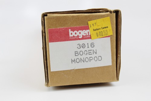 Bogen Manfrotto 3016 Monopod for Camera, NEW Open Box - Picture 2 of 6