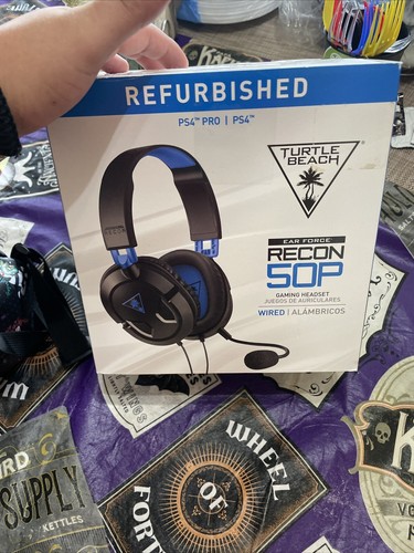 Turtle Beach Ear Force Recon 50P Stereo Gaming headset - Black - Picture 1 of 3